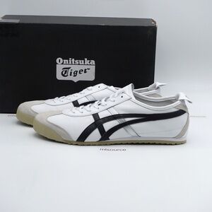 NEW Size 13 Men's Onitsuka Tiger Mexico 66 Leather Sneakers DL408-0190 White
